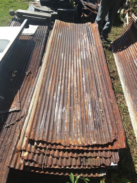 old metal tin roofing that went around the house|old style tin roofing.